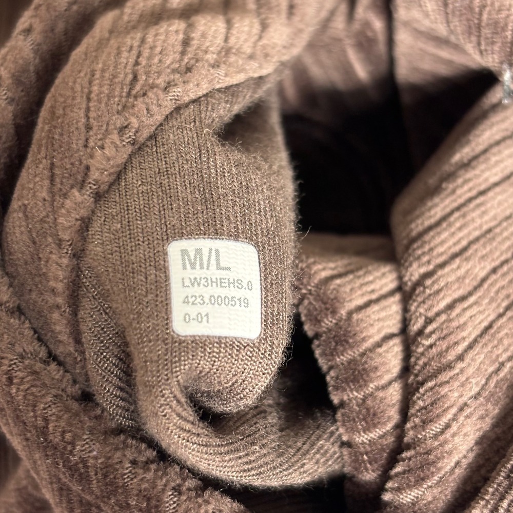 Lululemon Scuba Oversized Hoodie *Velvet Cord 'Espresso' - Picture 5 of 6